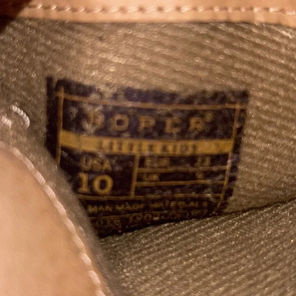 Roper Girls Bumps Faux Ostrich Square Toe Cowboy Mid Calf Boots Size 10 - Picture 6 of 6